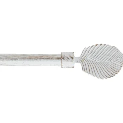 KIT EXT 210 A 380CM D.19 EMBOUT EXOTICA BLANC OR