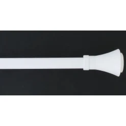 KIT EXT 210 380 CM D19 EMBOUT BRASSERIE BLANC MAT