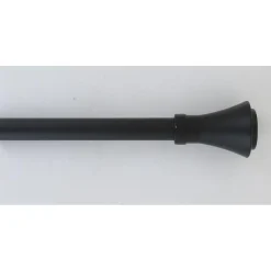 KIT EXT 120 210 CM D19 EMBOUT BRASSERIE NOIR MAT
