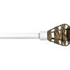KIT EXT 140 260CM D19 EMBOUT EVA BLANC MAT