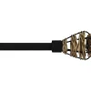 KIT EXT 90 160CM D19 EMBOUT EVA NOIR MAT