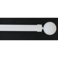 KIT EXT 210 380 CM D28 EMBOUT GAIA BLANC MAT