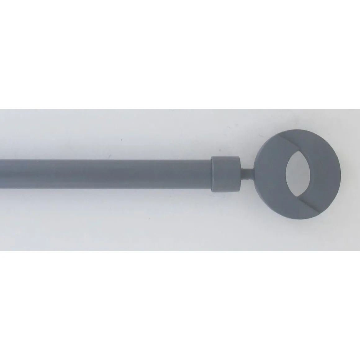 KIT EXT 210 380 CM D19 EMBOUT NEW LOOK GRIS MAT