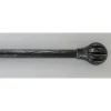 KIT EXT 210 380 CM D19 EMBOUT TOUCH OF ZEN NOIR ARGENT