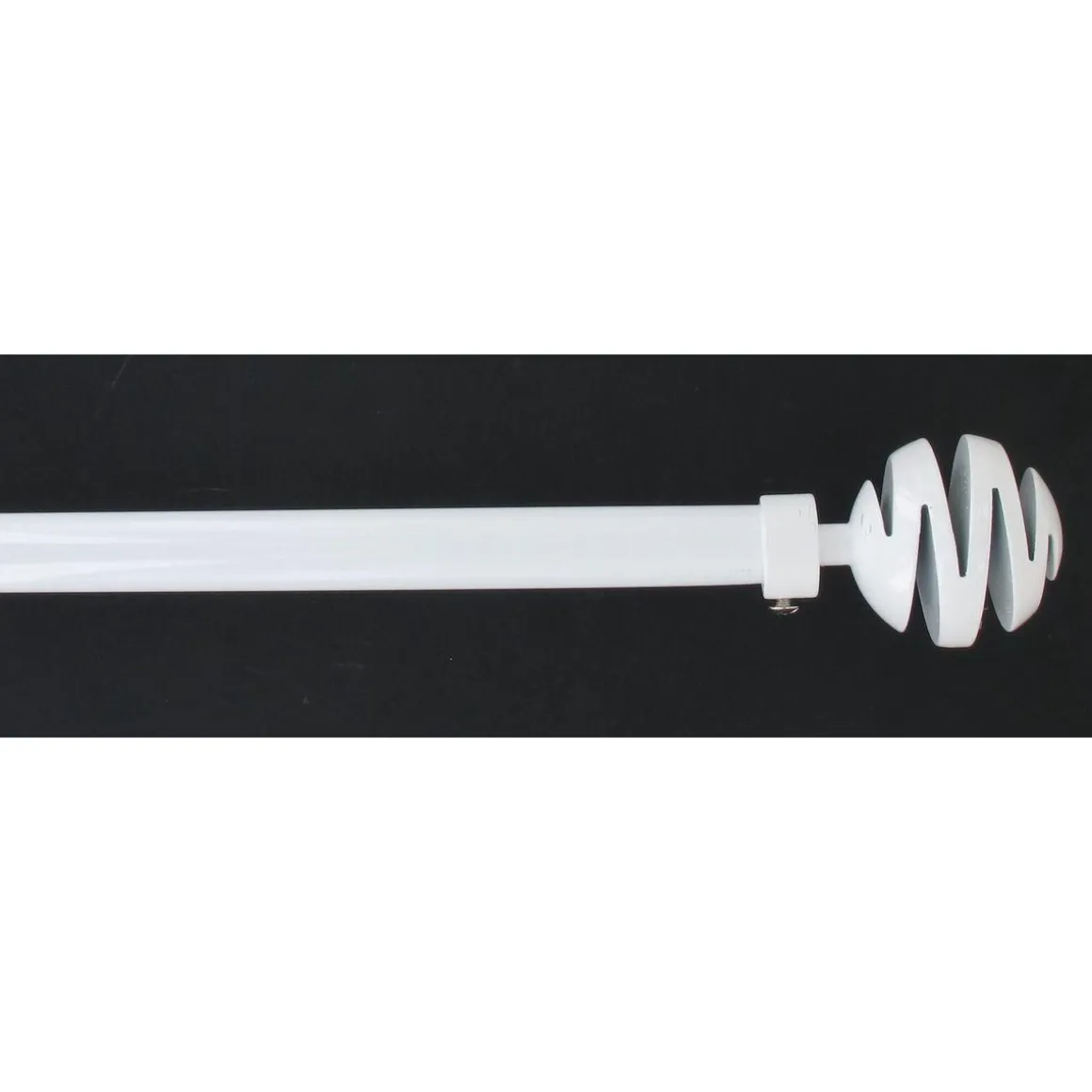 KIT EXT 120 210 CM D19 EMBOUT VILLALOUISE BLANC LAQUE