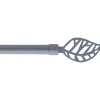 KIT EXT 210 380CM D.19MM EMBOUT FONTAINEBLEAU GRIS FONCE