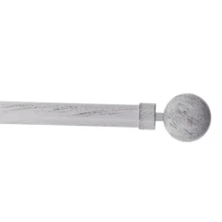 KIT EXT 120 210CM D.28MM EMBOUT GAIA BLANC NOIR