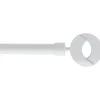 KIT EXT 120 210CM D.19MM EMBOUT NEW LOOK BLANC LAQUE