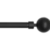KIT EXT D.19CM EMBOUT BASIC NOIR MAT