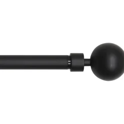 KIT EXT D.19CM EMBOUT BASIC NOIR MAT