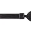 KIT EXTENSIBLE 100 A 190CM D.19CM EMBOUT FEUILLE NOIR ARGENT