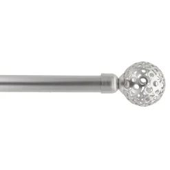 KIT EXTENSIBLE 120 A 210CM D.19CM EMBOUT VOLTAIRE ARGENTE