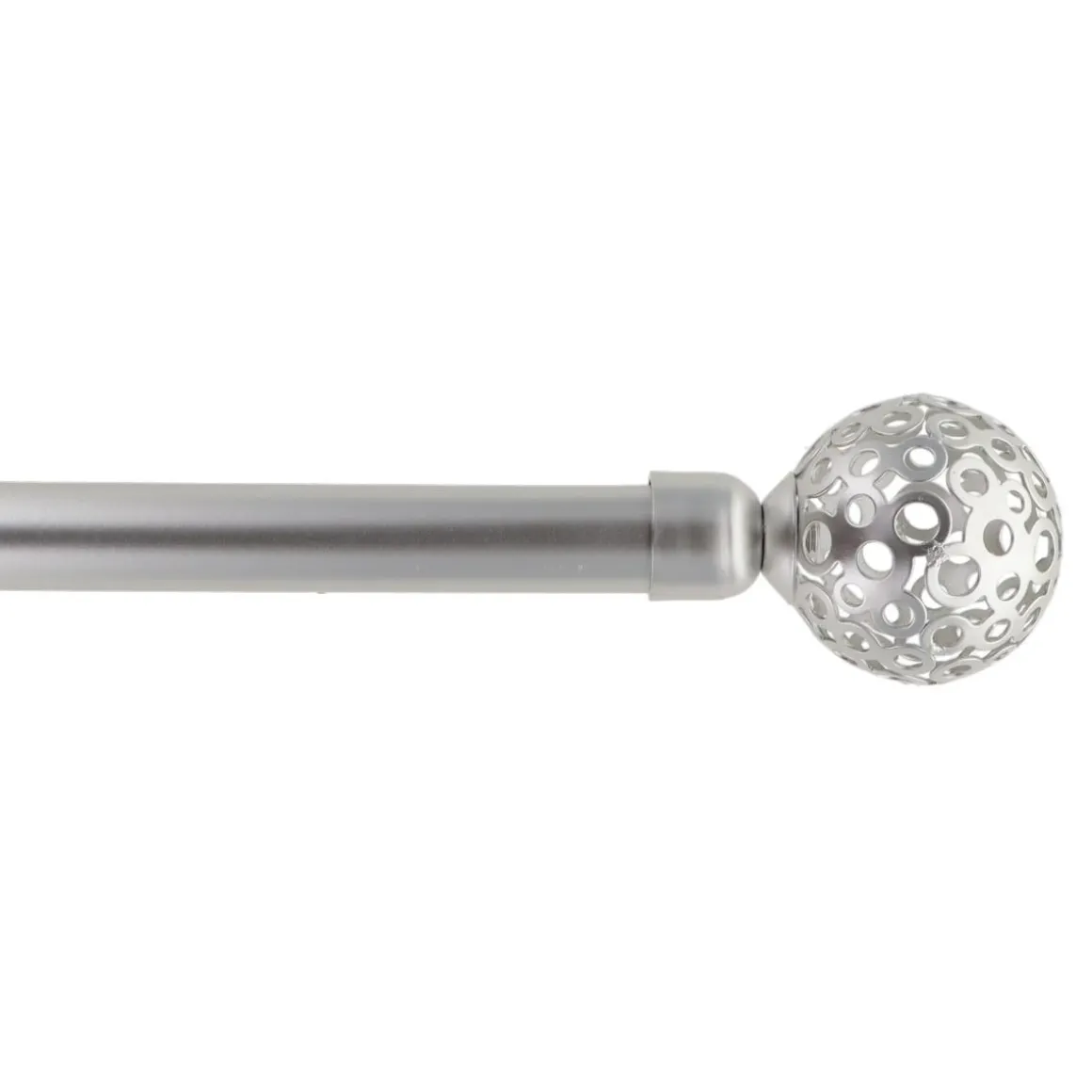 KIT EXTENSIBLE 120 A 210CM D.19CM EMBOUT VOLTAIRE ARGENTE