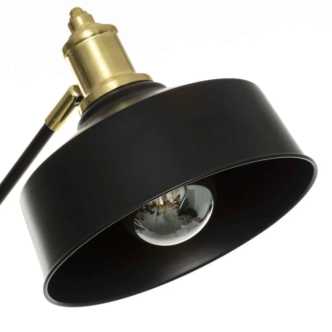 LAMPADAIRE ARC FLOWER NOIR H.155CM
