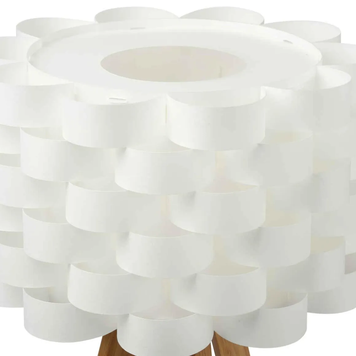 LAMPADAIRE BAMBOU PAPIER MOKI H.150CM