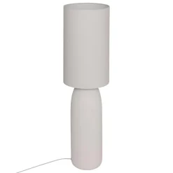 LAMPADAIRE CYLINDRE KEYAH BLANC H.111CM