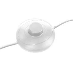 LAMPADAIRE DROIT BOUCLE OR H.150CM