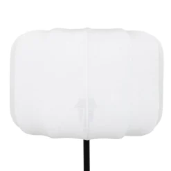 LAMPADAIRE DROIT COTON TOBIE BLANC H.150CM