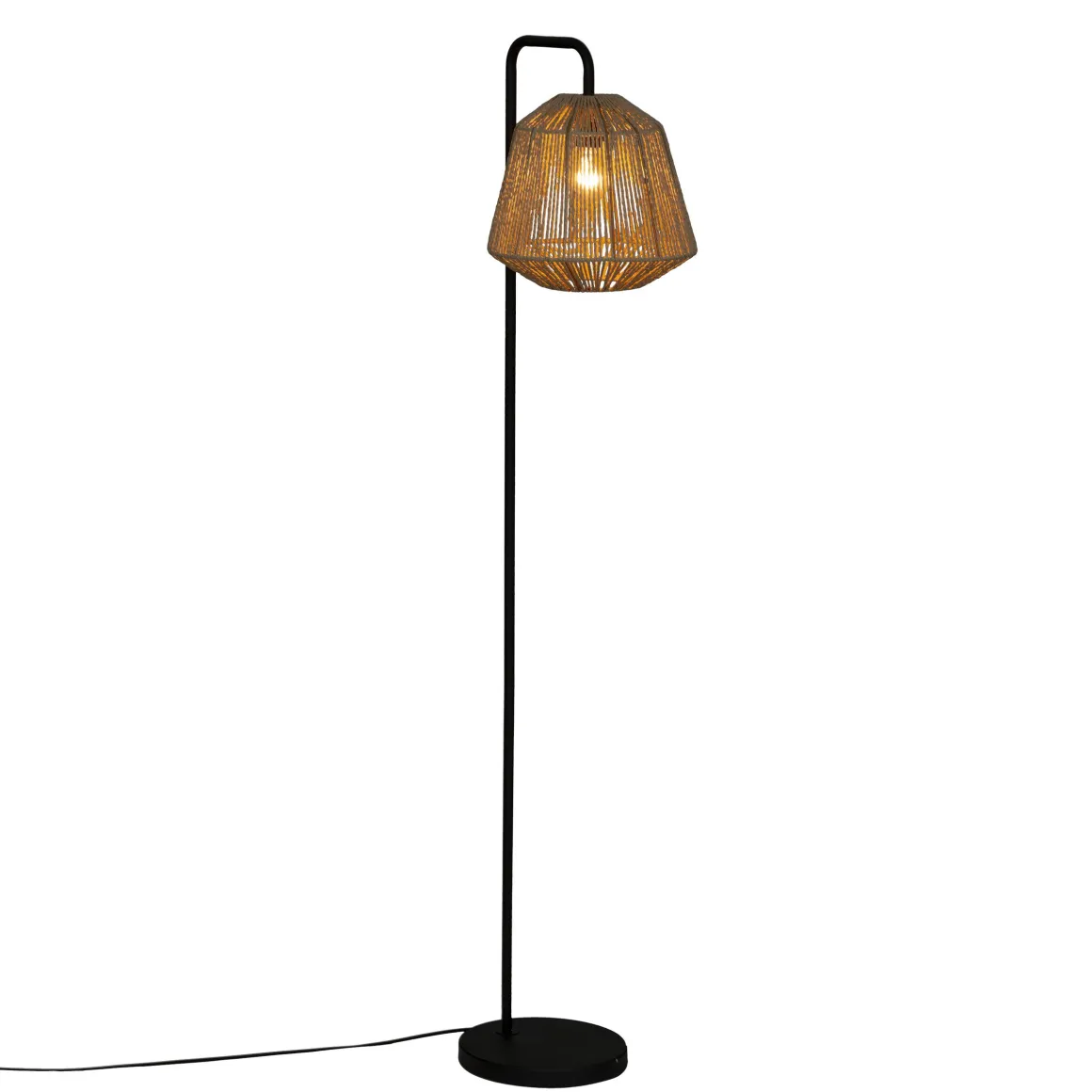 LAMPADAIRE DROIT JILY NATUREL H.150CM