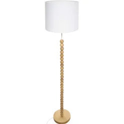 LAMPADAIRE DROIT NINO BLANC H.146CM