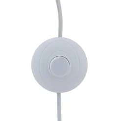 LAMPADAIRE 3 GALETS ALITHA BLANC H.100CM