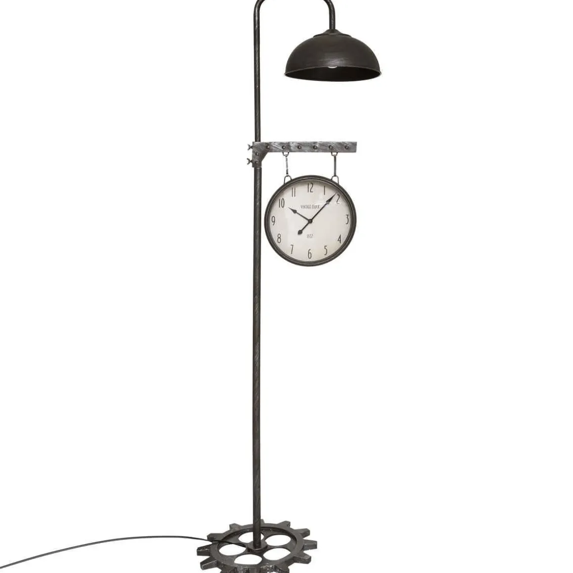 LAMPADAIRE HORLOGE PEREZ GGAL H.188CM