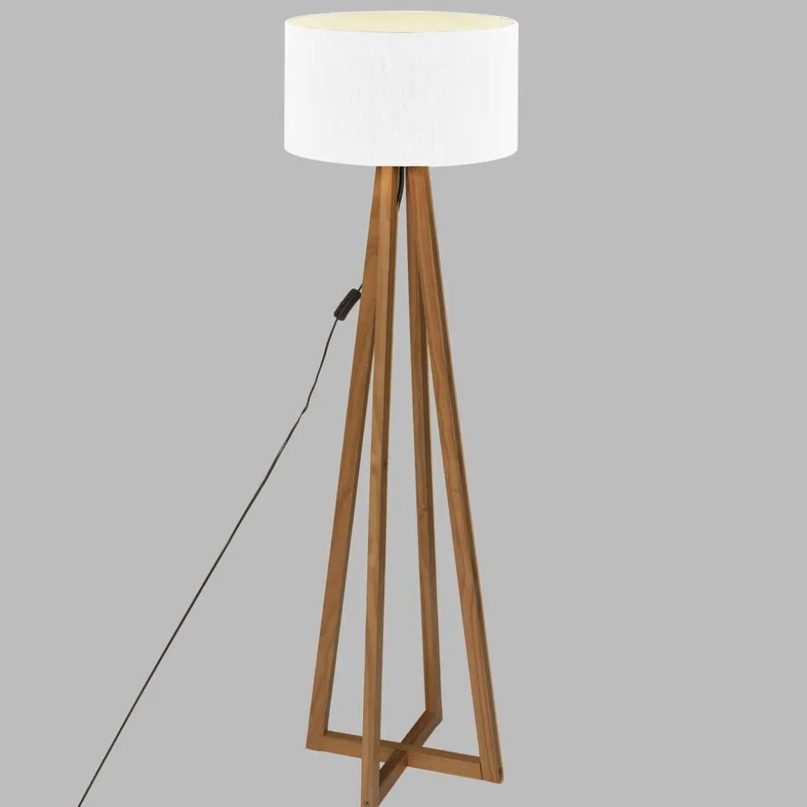 LAMPADAIRE MULTI PIEDS MOLU BLANC H.140CM