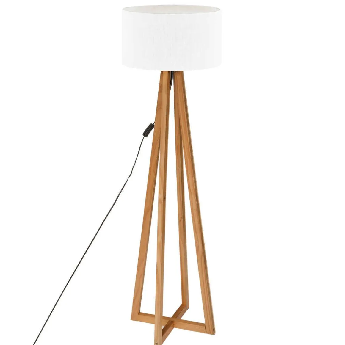 LAMPADAIRE MULTI PIEDS MOLU BLANC H.140CM