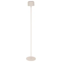LAMPADAIRE SOLAIRE BOLTY RECHARGEABLE USBC ARGILE H.120CM