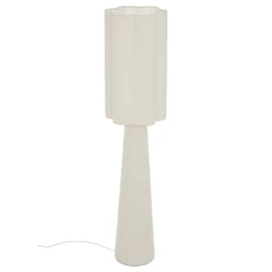 LAMPADAIRE TISSU BLANCA BGE H.124CM