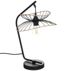 LAMPE ARC ALARA NOIR H.50CM