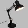 LAMPE ARC BREN NOIR H.55.8CM