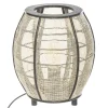 LAMPE BAMBOU H.27CM