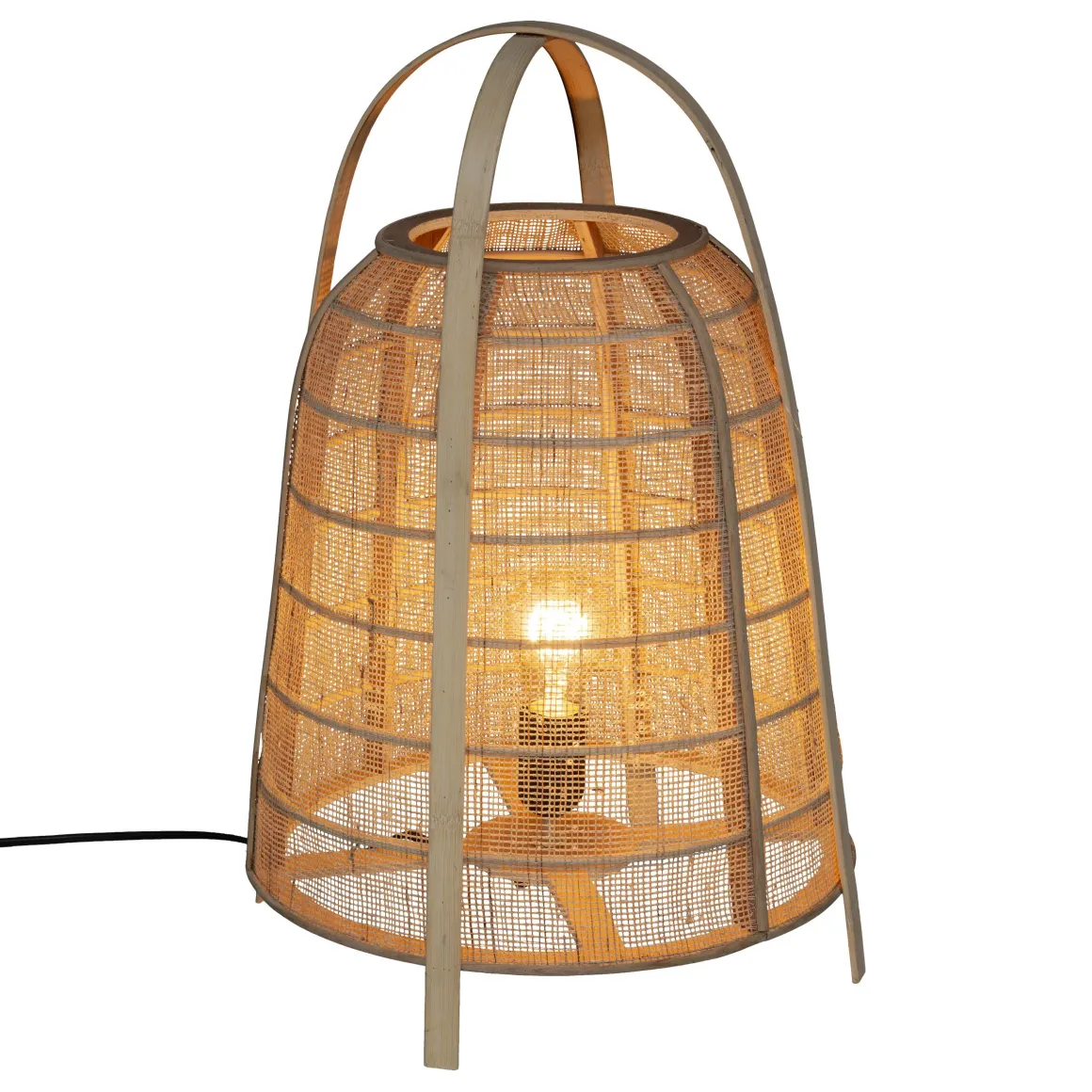 LAMPE CARMEN NATUREL H.49CM