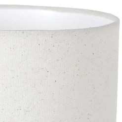 LAMPE CERAMIQUE CREME H.50CM
