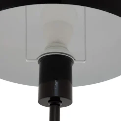 LAMPE CHAMPIGNON SAVIO NOIR H.38CM