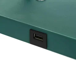 LAMPE CHARGEUR COLORS VERT H.33CM