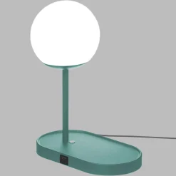 LAMPE CHARGEUR COLORS VERT H.33CM