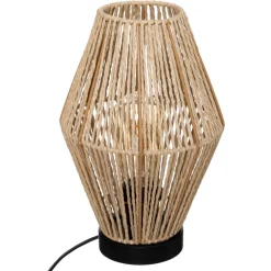 LAMPE CORDE AISSA NATUREL H.32CM