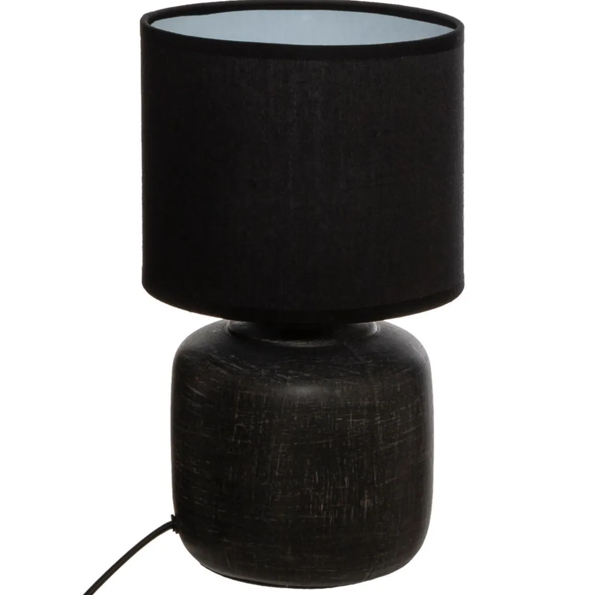 LAMPE CYLD SALTA NOIR H.26.5CM