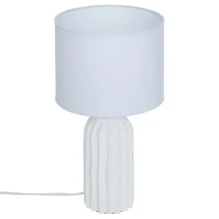 LAMPE CYLINDRE FERNAN BLANC H.36CM