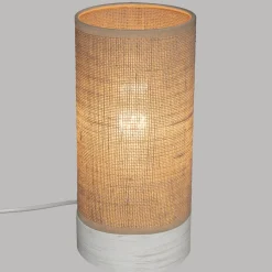 LAMPE DROITE ELVA NATUREL H.27CM