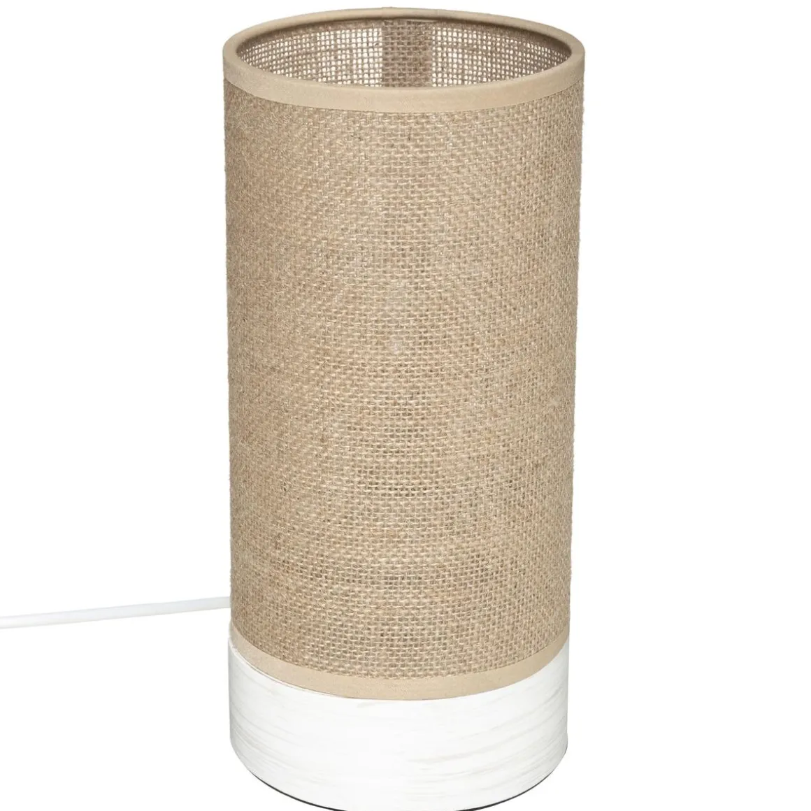 LAMPE DROITE ELVA NATUREL H.27CM