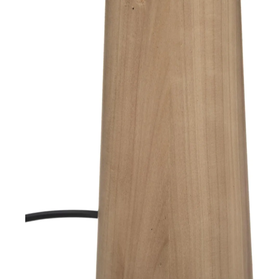 LAMPE DROITE JOE NOIR H.46CM