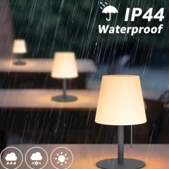 LAMPE EXTERIEURE H.30CM USB RECHARGEABLE