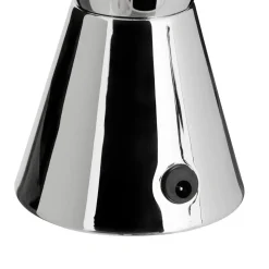 LAMPE LAVA TORNADE ARGENT H.36.5CM