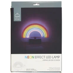 LAMPE LED EFFET NEON ARC EN CIEL PILES