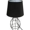 LAMPE METAL FIL MOCA H.35CM