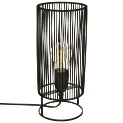 LAMPE NORA NOIR H.30CM