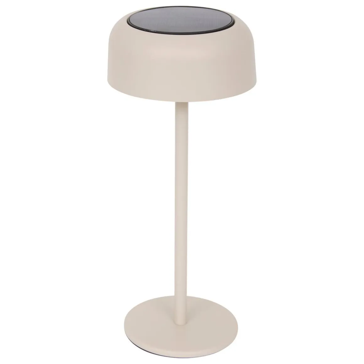 LAMPE SOLAIRE BOLTY RECHARGEABLE USBC ARGILE H.30CM
